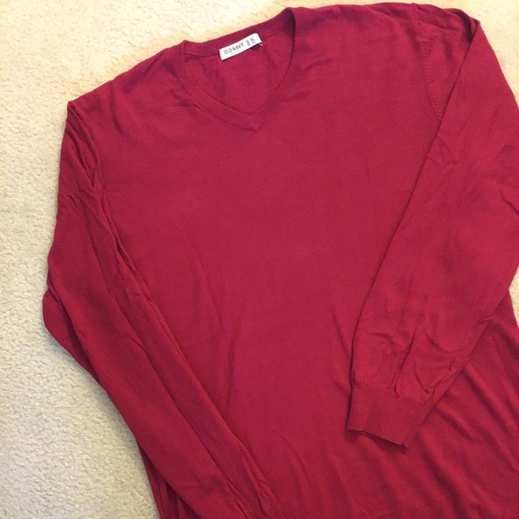 OLD NAVY LONG SLEEVE LIGHTWEIGHT V-NECK PULLOVER - Picture 6 of 9